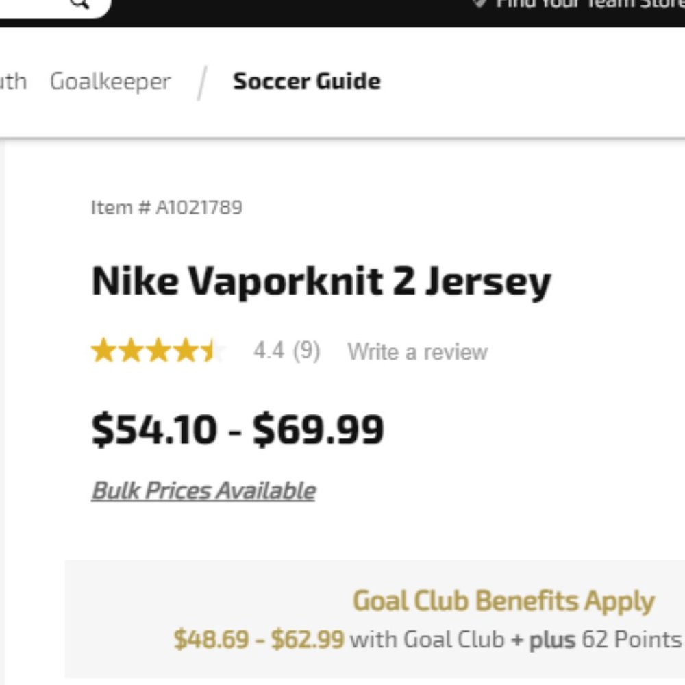 Nike Vaporknit Short Sleeve Jersey - Royal - Picture 9 of 9